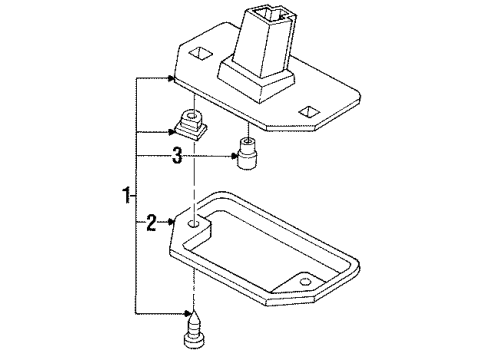 1986 Chevy Spectrum License Lamps Diagram