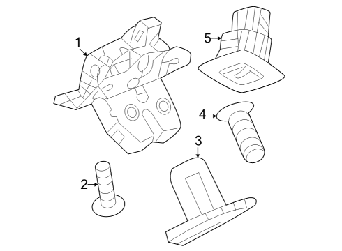 2024 Buick Encore GX Lock & Hardware Diagram 2 - Thumbnail