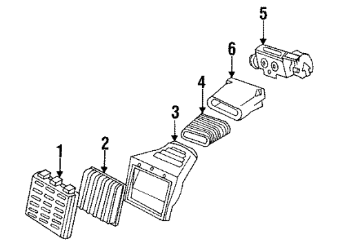 1994 Chevy Corvette Air Inlet Diagram