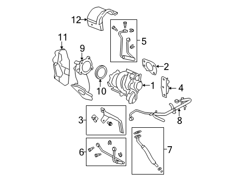 2009 Chevy HHR Turbocharger Diagram