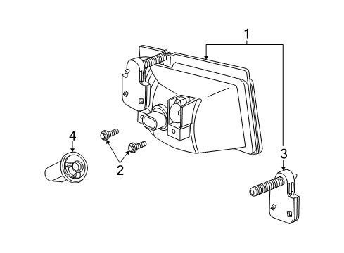 2007 Saturn Vue Bulbs Diagram