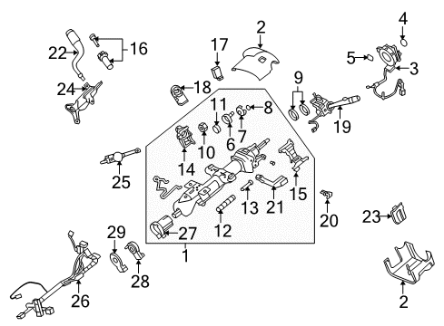 2008 Chevy Suburban 1500 Shift Control Cable Diagram for 19177020