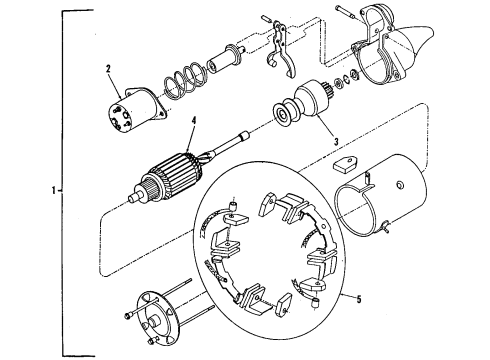 1990 Buick Skylark Starter Diagram