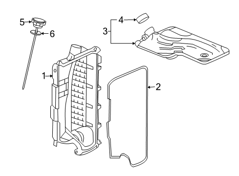 2011 Buick Enclave Transaxle Parts Diagram