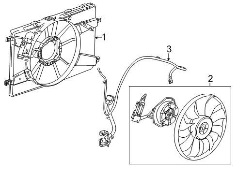2015 Buick Verano Cooling System, Radiator, Water Pump, Cooling Fan Diagram