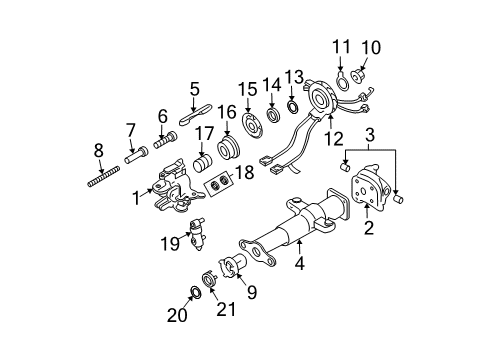 2007 Buick LaCrosse Housing & Components Diagram