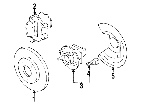 1997 Buick Riviera Rear Brakes Diagram