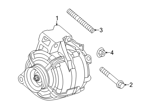2016 Buick LaCrosse Alternator Diagram 2 - Thumbnail