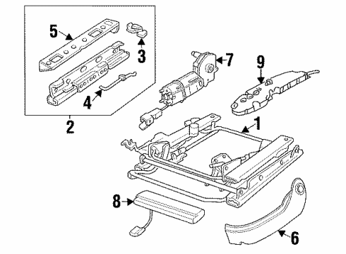 1998 Cadillac Catera Switch Diagram for 90565816