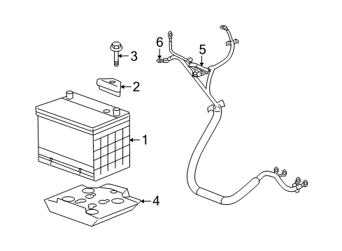 2006 Chevy Uplander Battery Diagram
