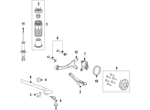 2023 Cadillac Escalade ESV Anti-Lock Brakes Diagram