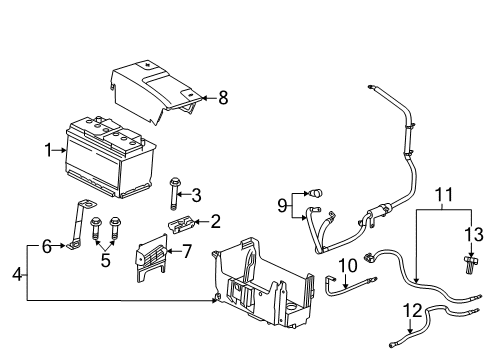 2019 Chevy Impala Battery Diagram