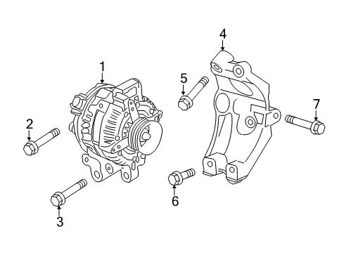 2011 Cadillac CTS Alternator Diagram