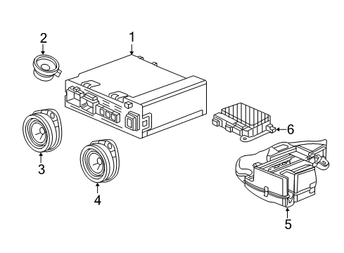2019 Chevy Bolt EV Sound System Diagram
