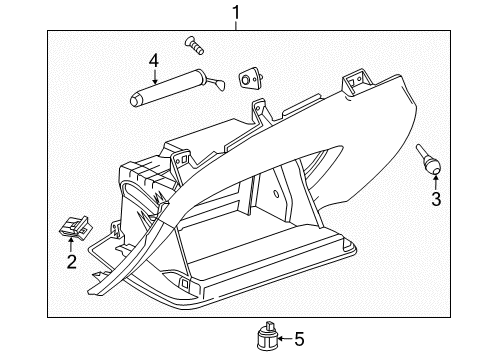 2015 Chevy Tahoe Glove Box Diagram