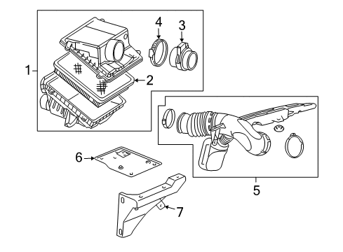 2009 Chevy Silverado 1500 Air Intake Diagram