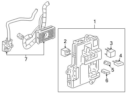 2008 Chevy Cobalt Electrical Components Diagram