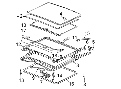 2012 Chevy Impala Sunroof Diagram