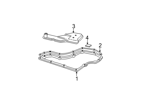 2007 Pontiac G6 Transaxle Parts Diagram