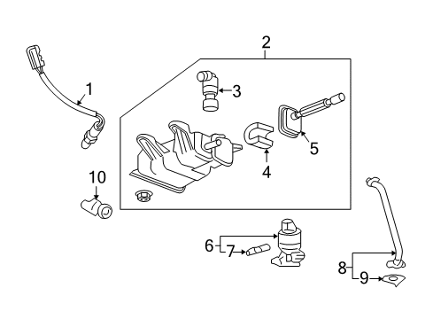 2008 Pontiac Torrent Powertrain Control Diagram