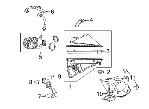 2017 Chevy Camaro Air Intake Diagram
