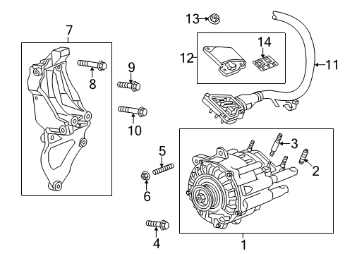 2013 Buick LaCrosse Alternator Diagram