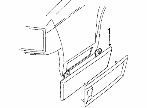1985 Buick Skylark Front Lamps - Side Marker Lamps Diagram