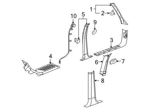 2009 GMC Envoy Automatic Temperature Controls Diagram