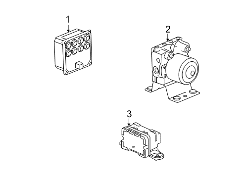 2009 Saturn Aura Anti-Lock Brakes Diagram
