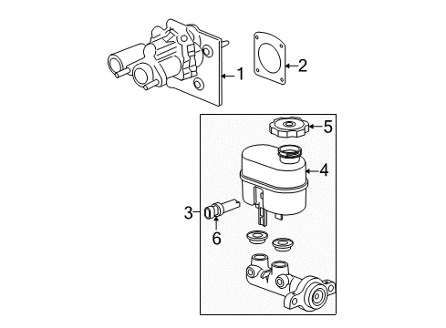2013 GMC Yukon XL 2500 Dash Panel Components Diagram
