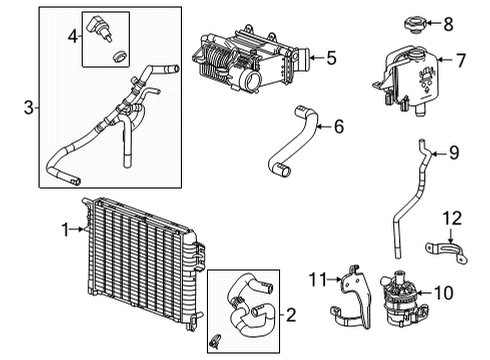 2021 GMC Yukon Intercooler Diagram