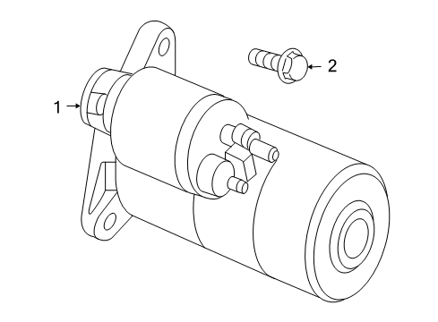 2010 Saturn Sky Starter Diagram