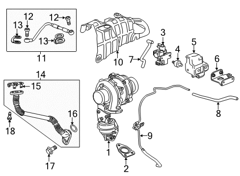 2015 Chevy Cruze Turbocharger Diagram