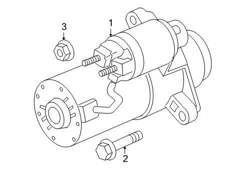 2008 Hummer H3 Starter Diagram