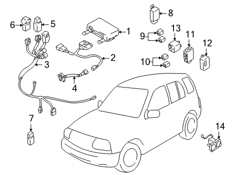 2000 Chevy Tracker Fuel Supply Diagram