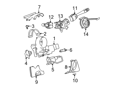 2008 Chevy Cobalt Ignition Lock Diagram