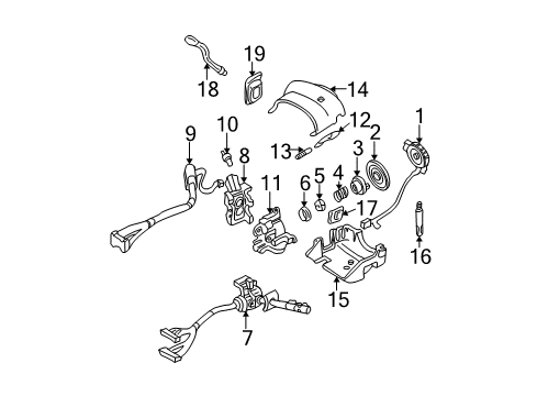 1997 GMC C1500 Ignition Lock Diagram
