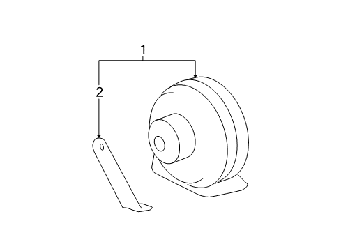 2008 Cadillac Escalade ESV Horn Diagram