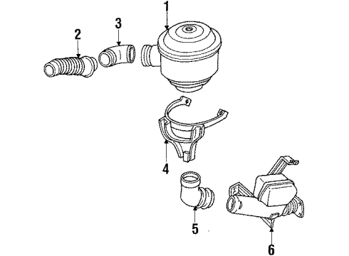 1985 Pontiac Fiero Air Inlet Diagram