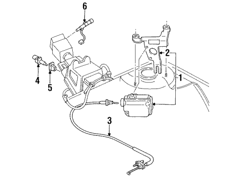 1996 Chevy Lumina Cruise Control System Diagram
