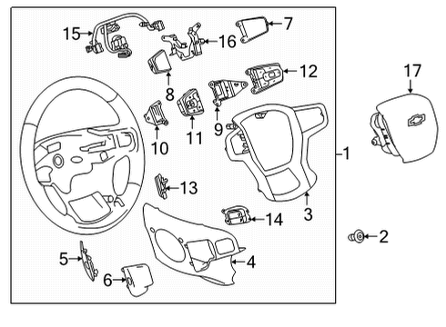 2020 Chevy Silverado 2500 HD Cruise Control Diagram