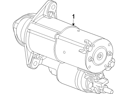 2018 Chevy Malibu Starter Diagram