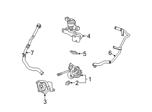 2007 Pontiac G5 Emission Components Diagram