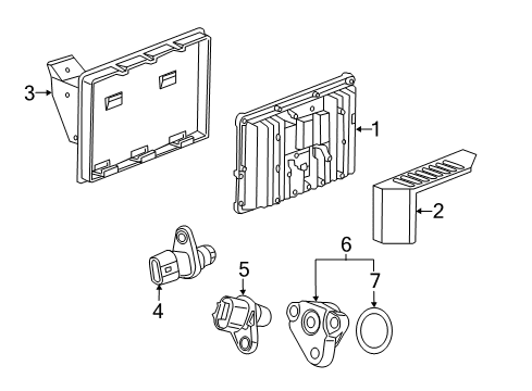 2016 GMC Sierra 2500 HD Ignition System Diagram