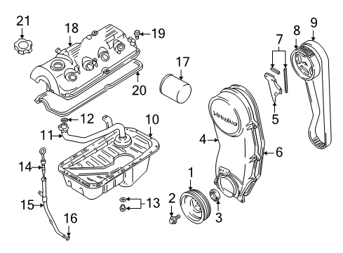 2000 Chevy Tracker Filters Diagram