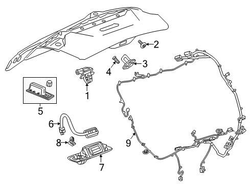 2018 Chevy Equinox Lift Gate Diagram