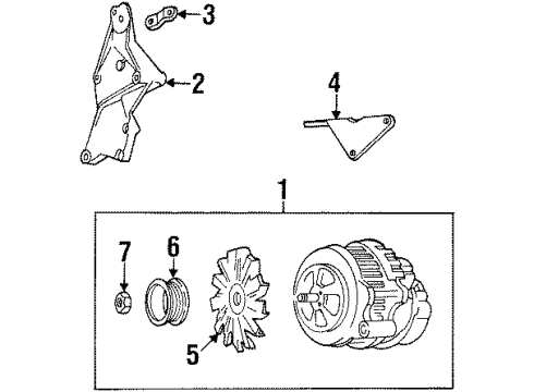 1991 GMC K2500 Alternator Diagram