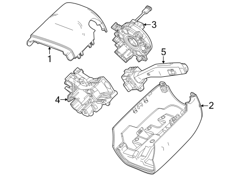 2023 GMC Canyon Switches Diagram
