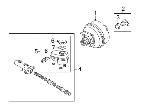 2011 Buick Lucerne Dash Panel Components Diagram