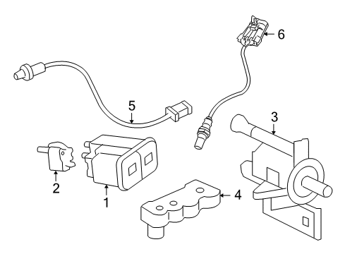 2010 Saturn Sky Emission Components Diagram